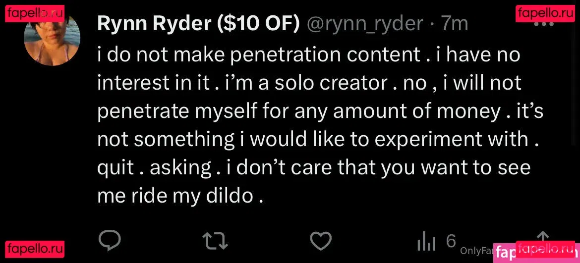 rynnryder Onlyfans Photo Gallery 