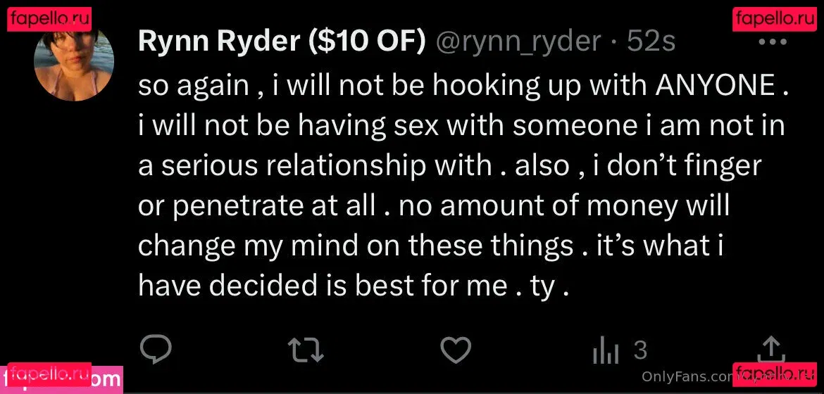 rynnryder Onlyfans Photo Gallery 