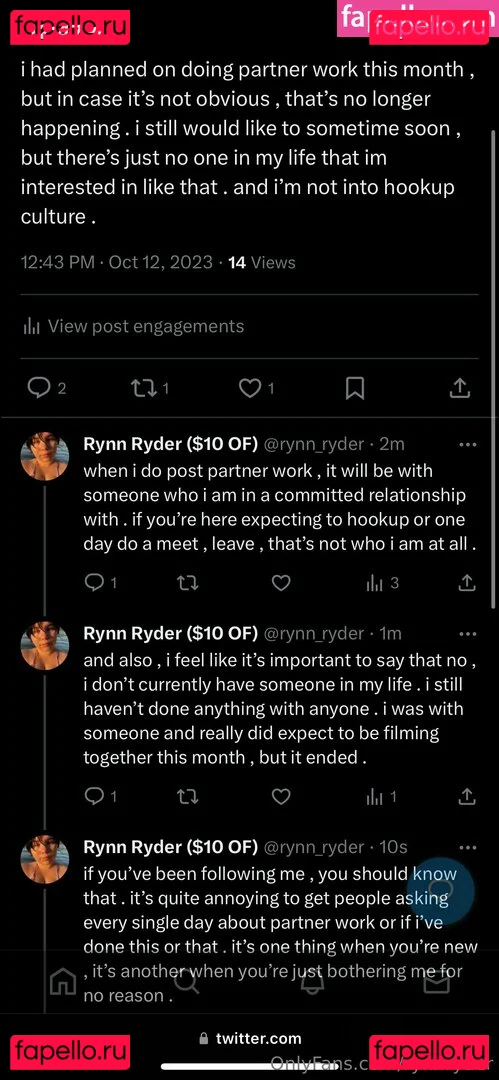 rynnryder Onlyfans Photo Gallery 