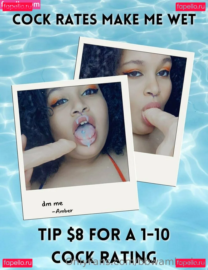 bbwamberlve Onlyfans Photo Gallery 