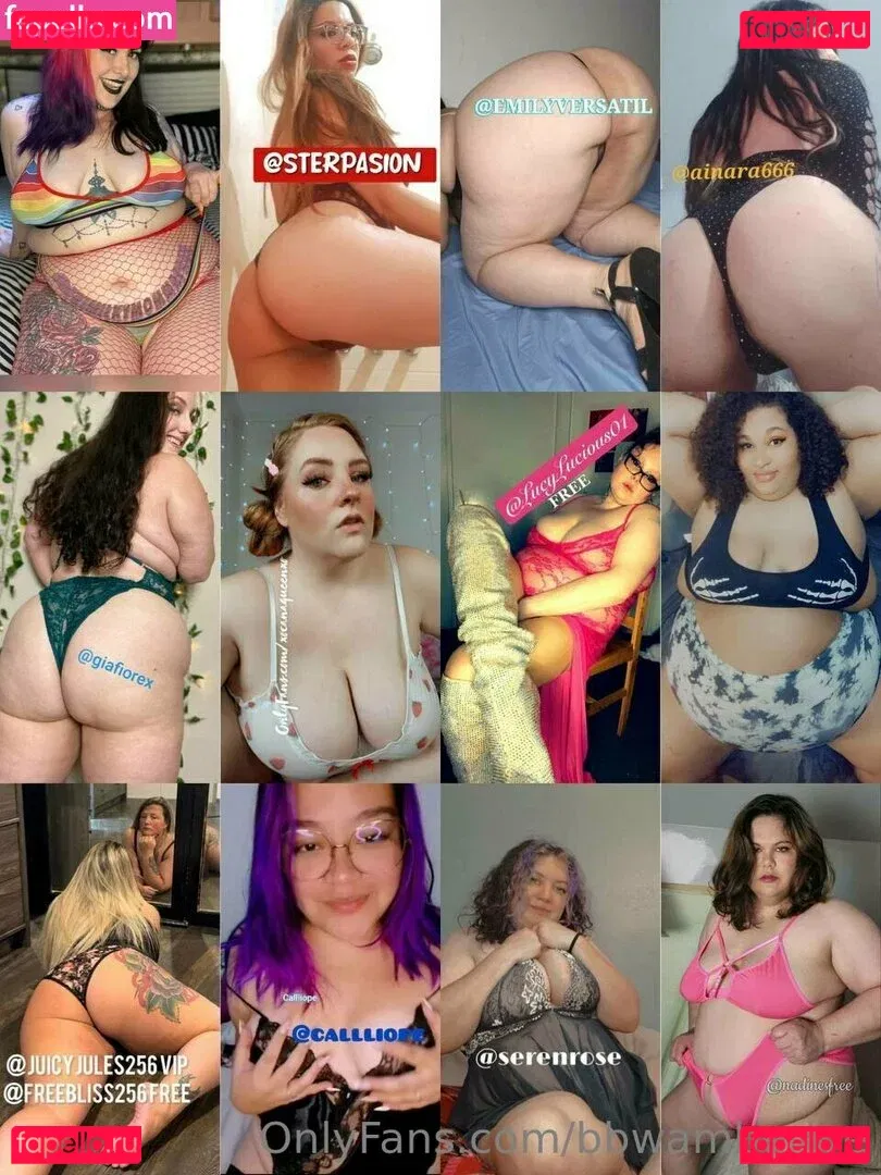 bbwamberlve Onlyfans Photo Gallery 