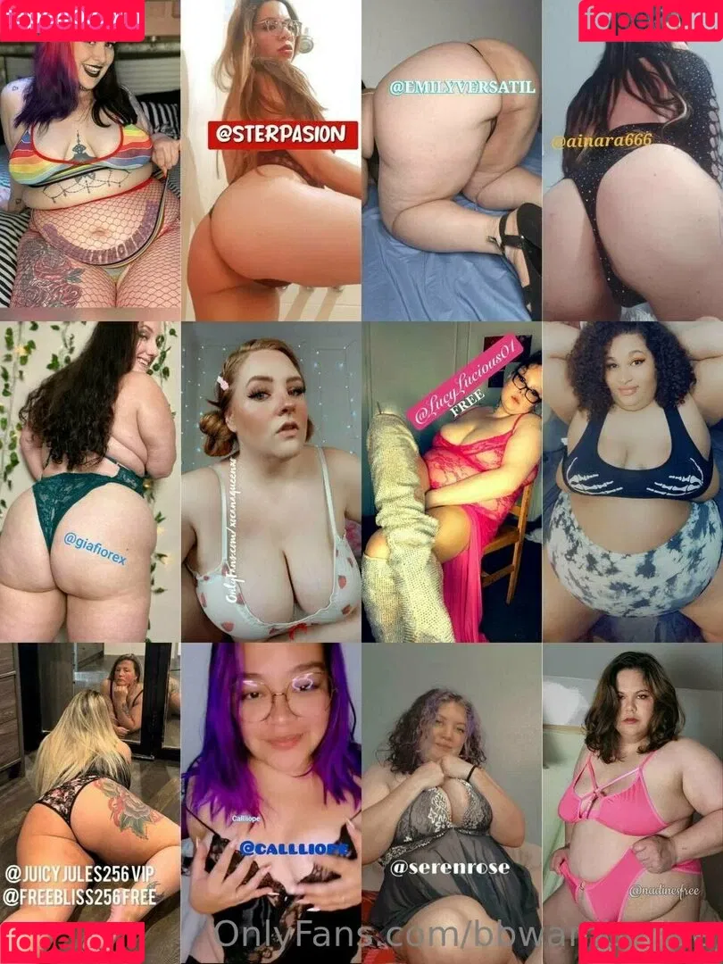 bbwamberlve Onlyfans Photo Gallery 