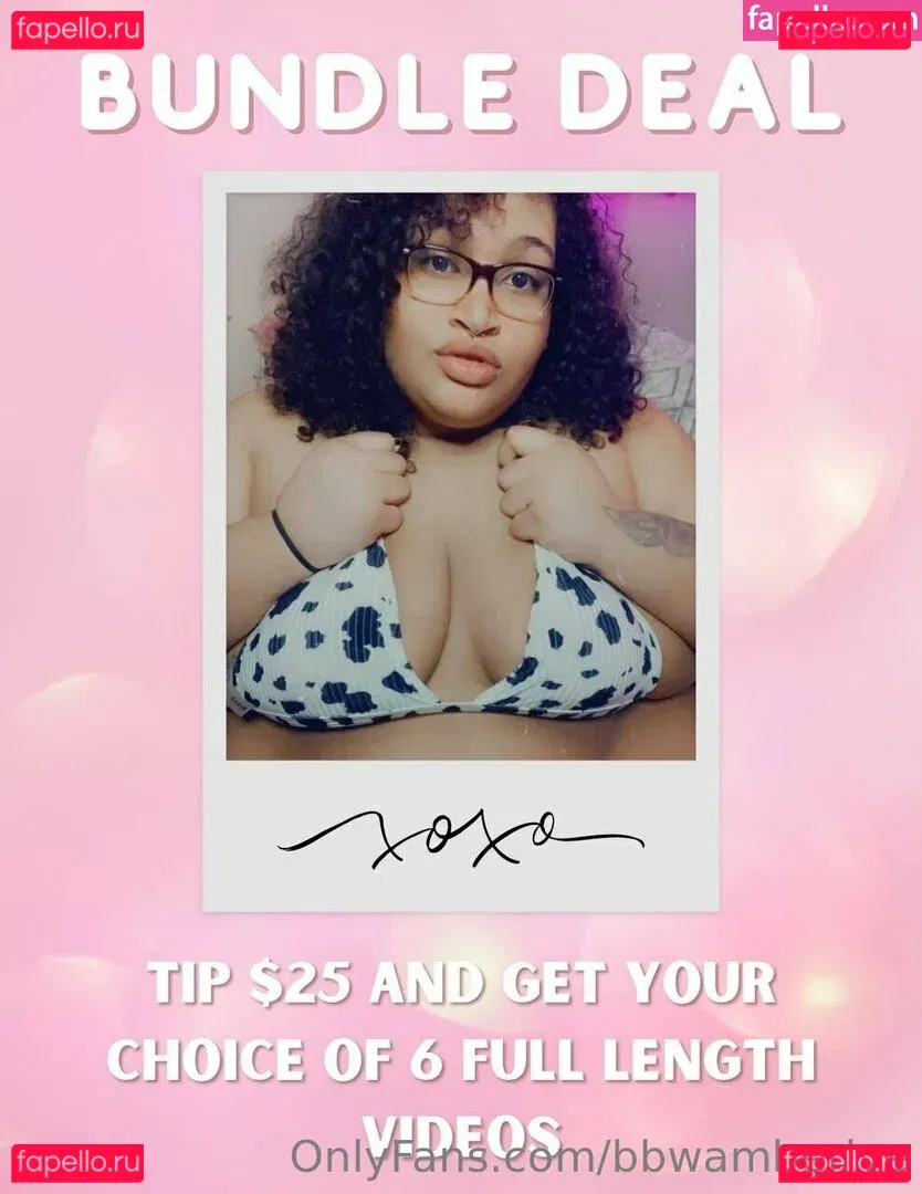 bbwamberlve Onlyfans Photo Gallery 