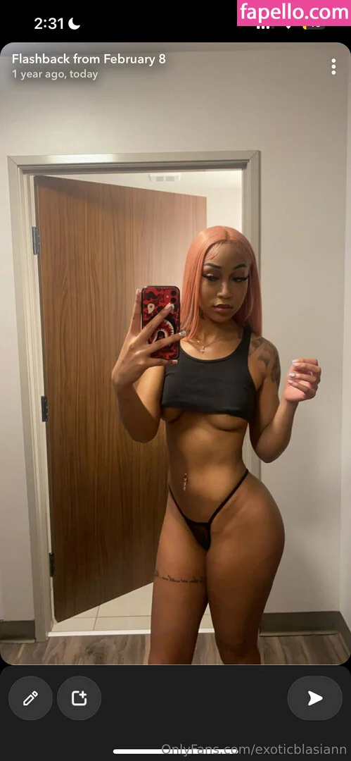exoticblasiann Onlyfans Photo Gallery 