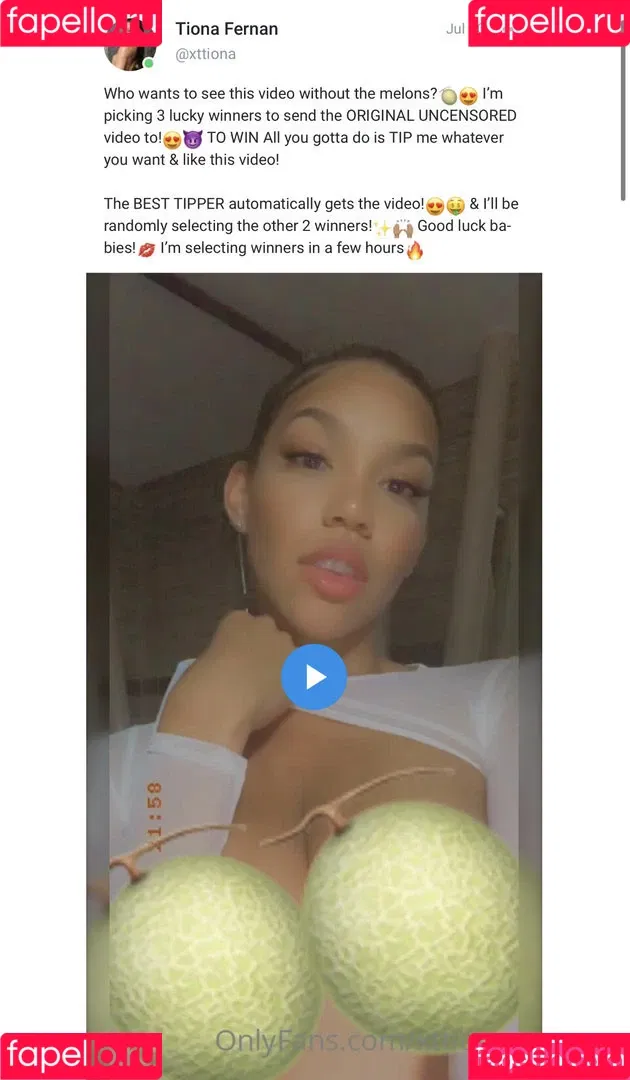 Tiona Fernan Onlyfans Photo Gallery 