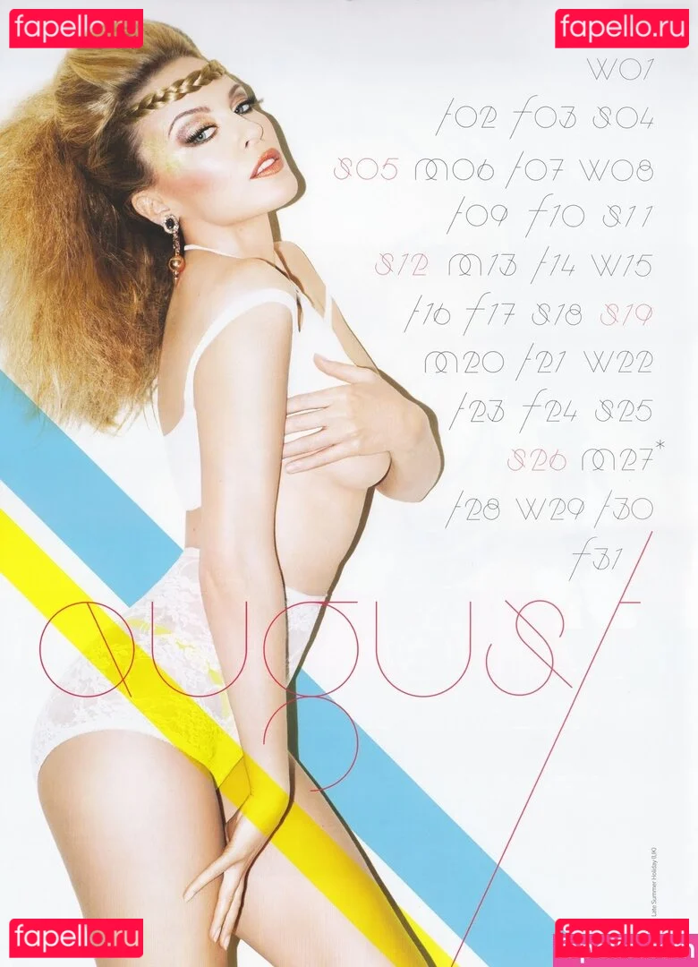 Kylie Minogue Onlyfans Photo Gallery 