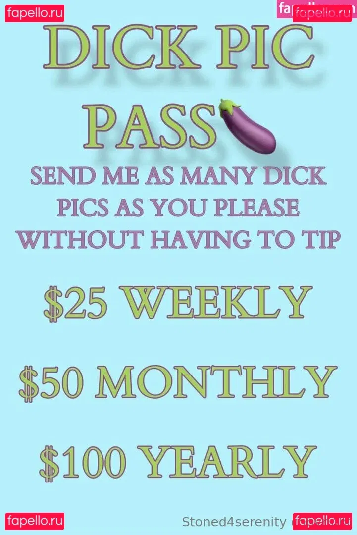 stoned4serenity Onlyfans Photo Gallery 