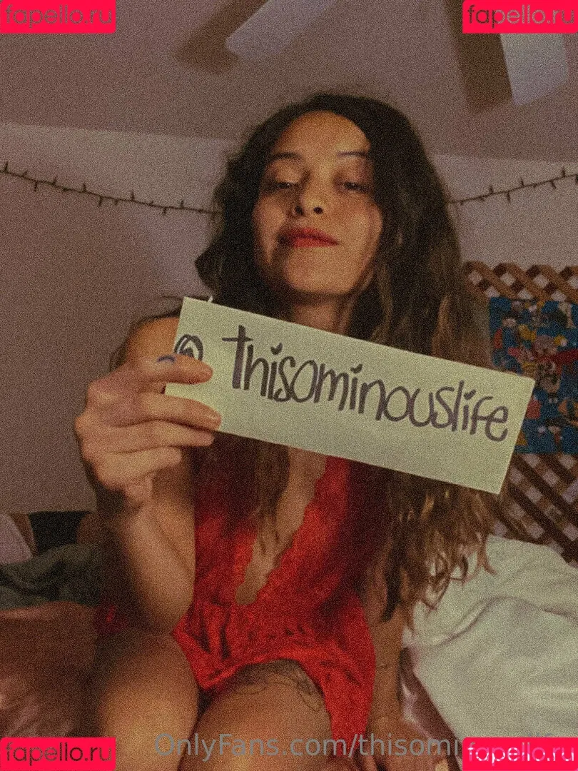 thisominouslife Onlyfans Photo Gallery 