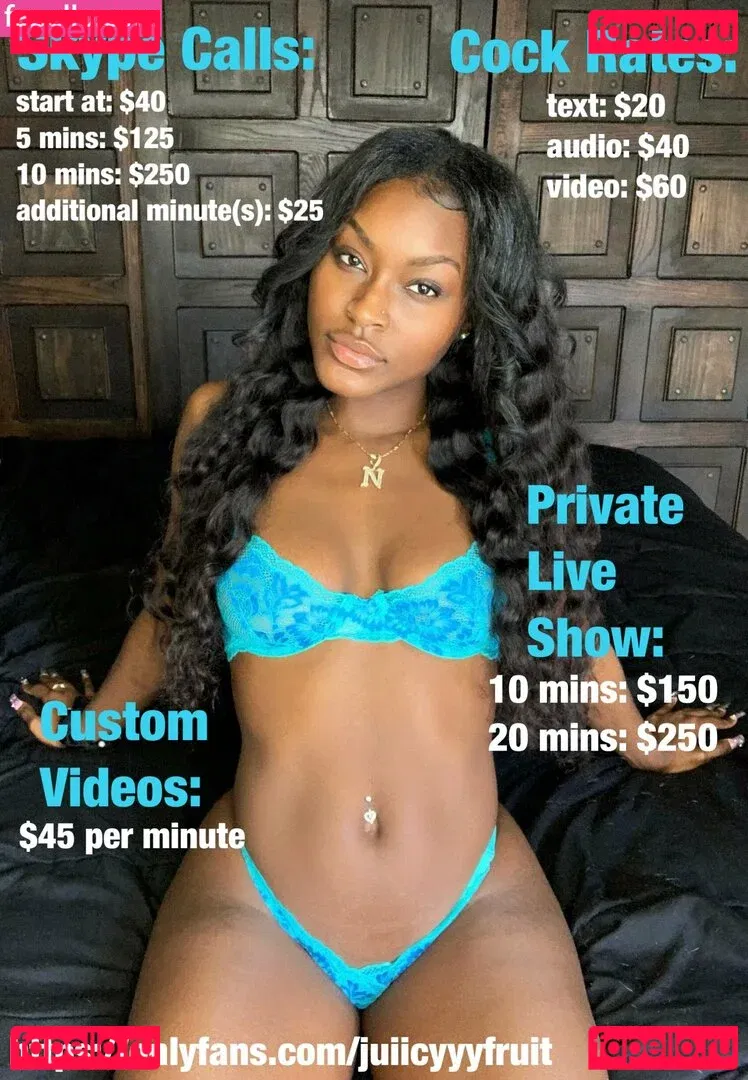 juiicyyyfruit Onlyfans Photo Gallery 