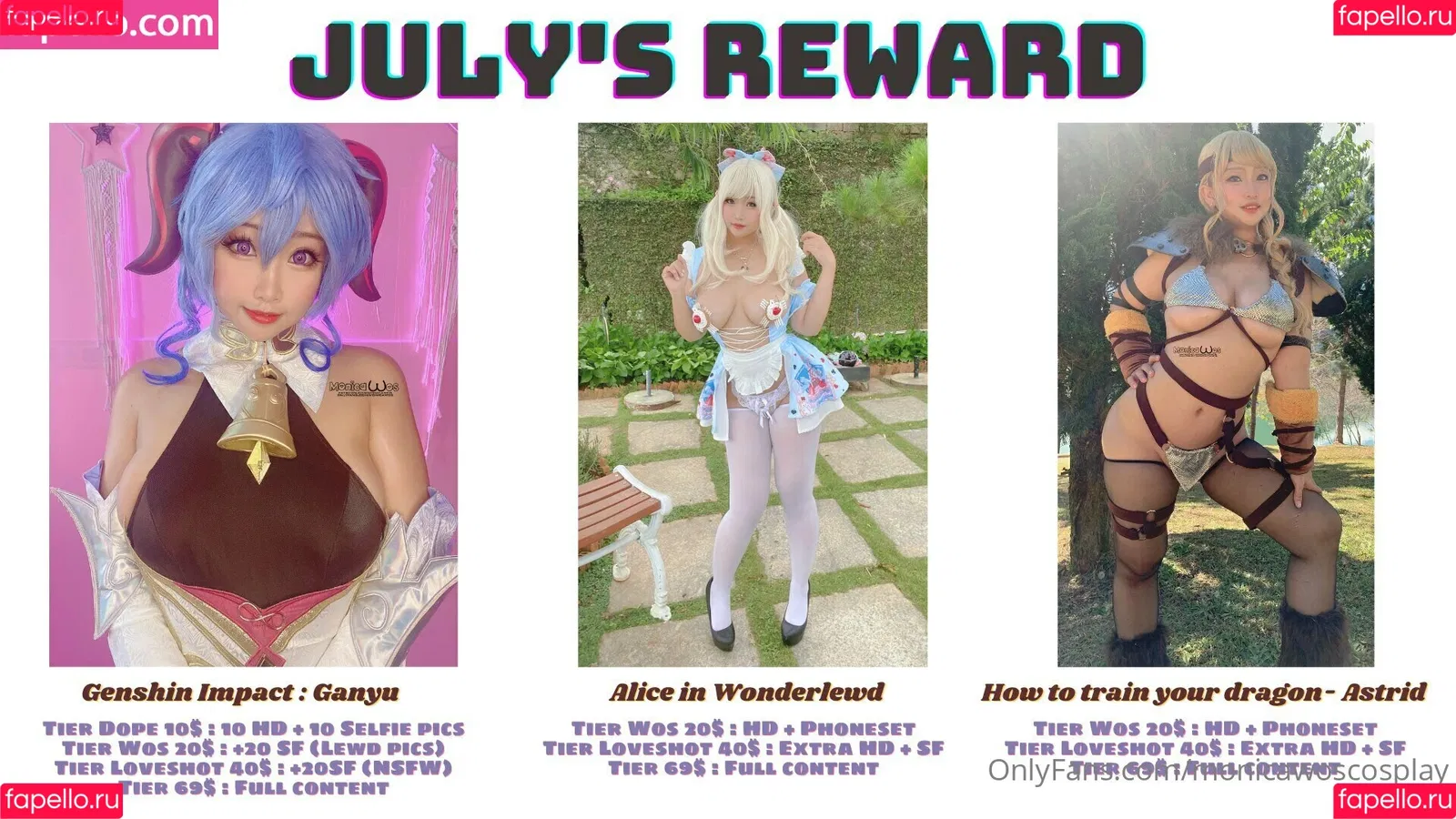 monicawoscosplay Onlyfans Photo Gallery 