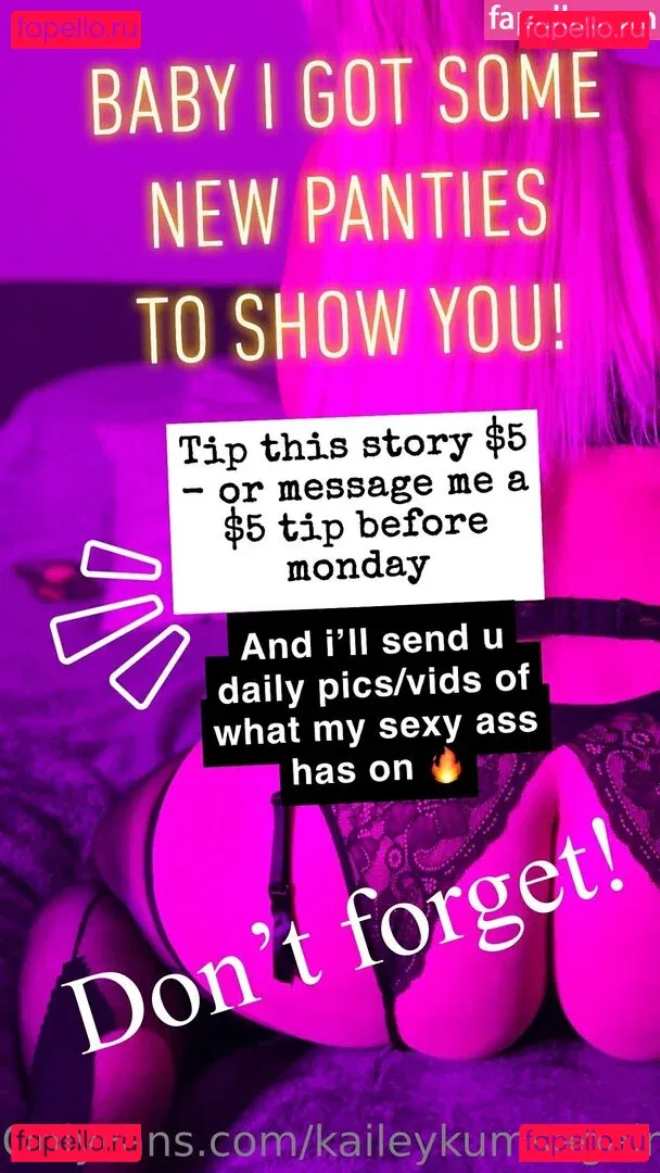 kaileykumsagain Onlyfans Photo Gallery 