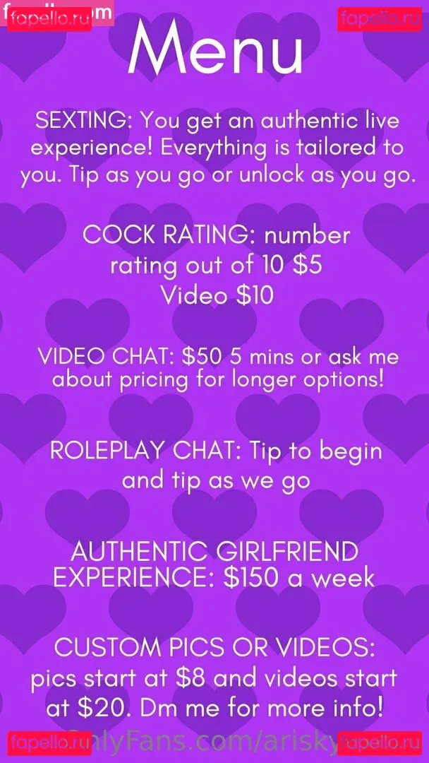 ariskyexoxo Onlyfans Photo Gallery 