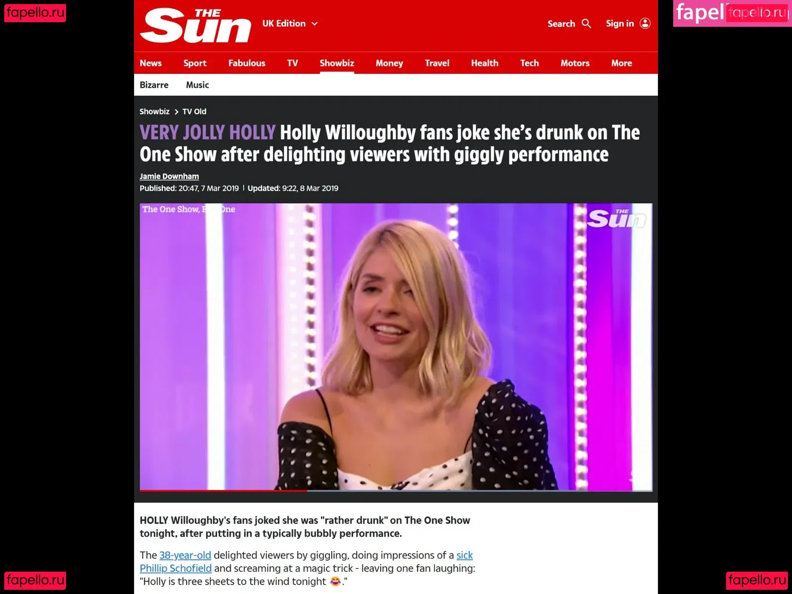 Holly Willoughby Onlyfans Photo Gallery 