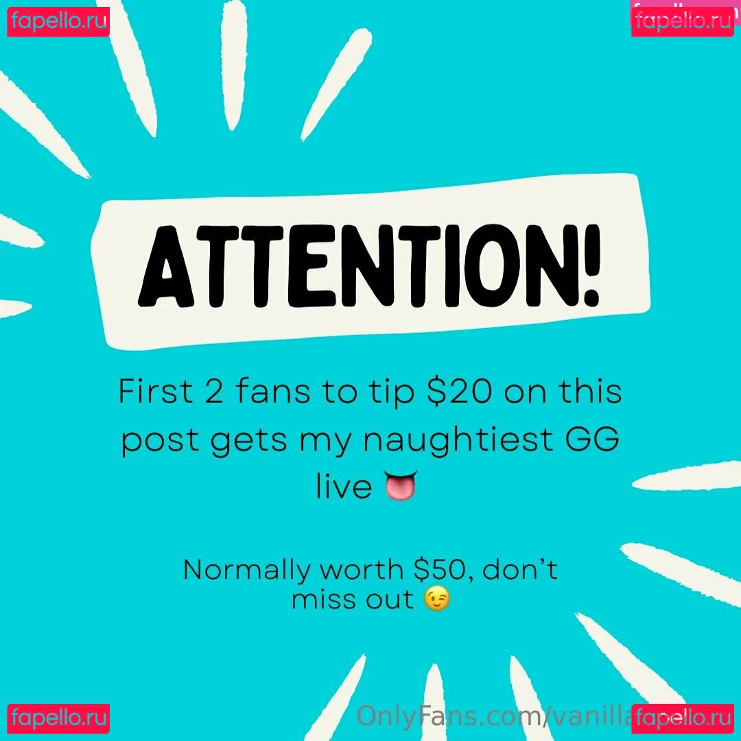 vanillasecrett Onlyfans Photo Gallery 