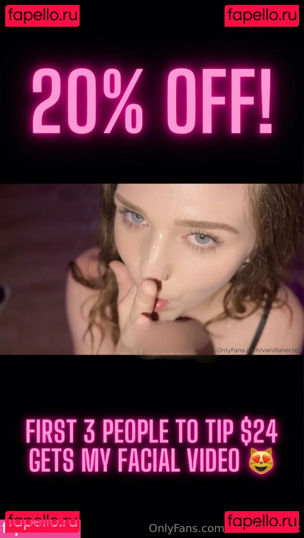 vanillasecrett Onlyfans Photo Gallery 