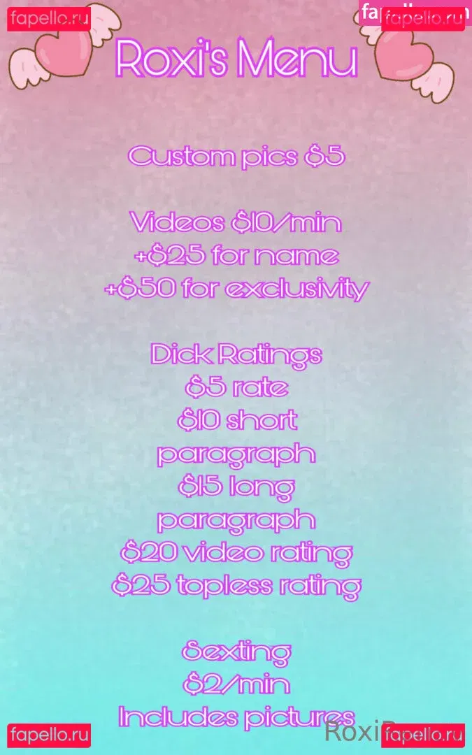 roxirenay Onlyfans Photo Gallery 