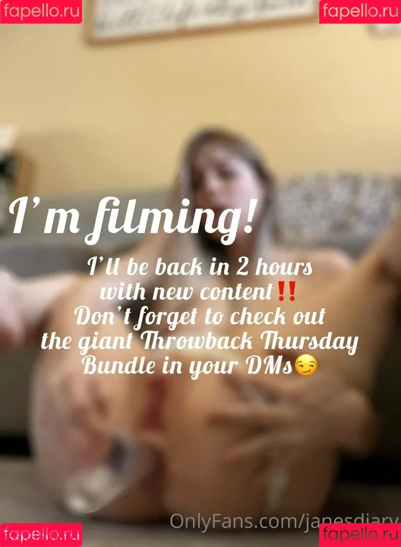 janesdiary Onlyfans Photo Gallery 
