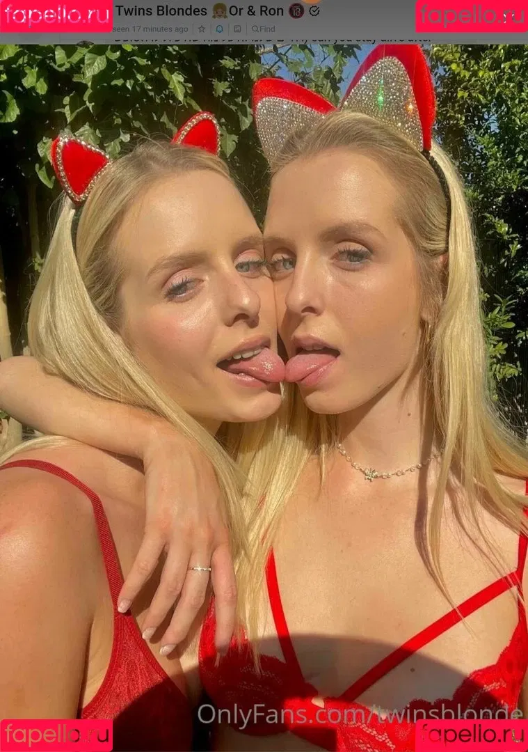 twinsblonde Onlyfans Photo Gallery 