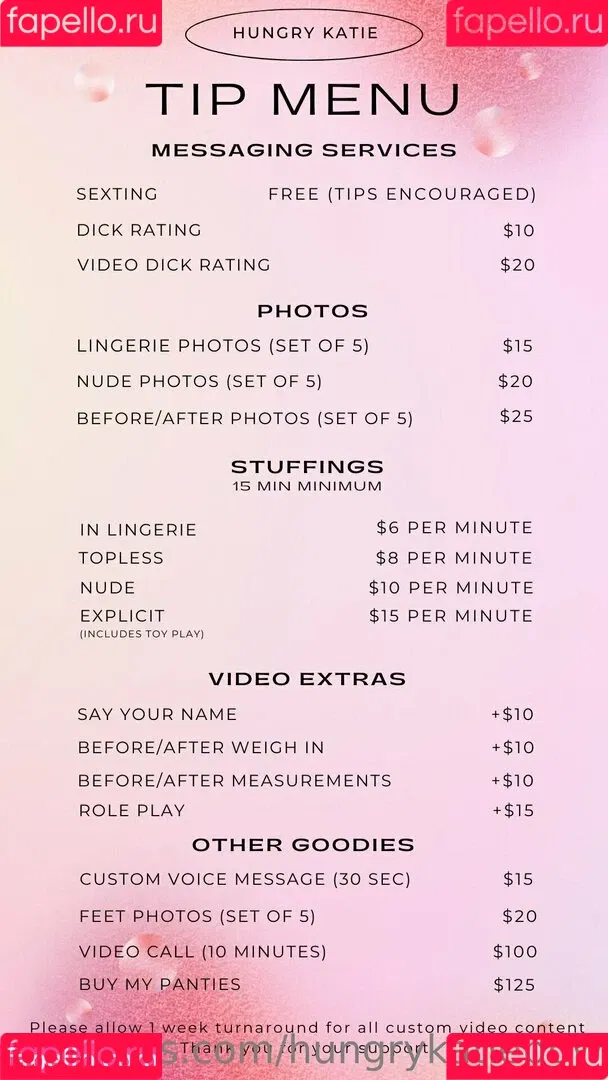 hungrykatiebbw Onlyfans Photo Gallery 