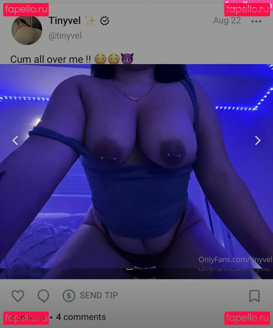 Tinyvel Onlyfans Photo Gallery 