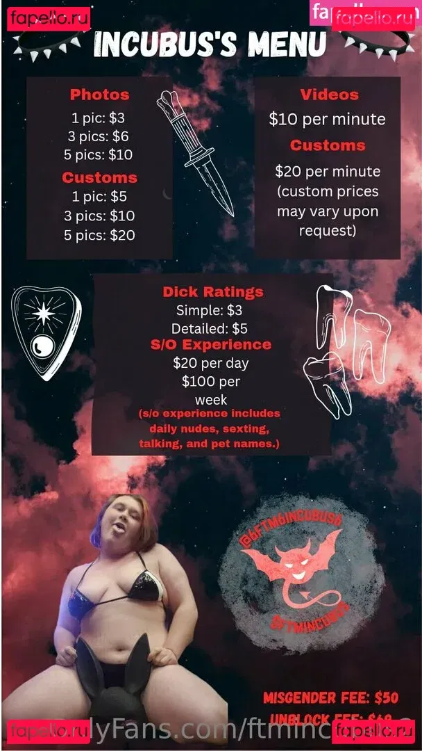 ftmincubus2 Onlyfans Photo Gallery 