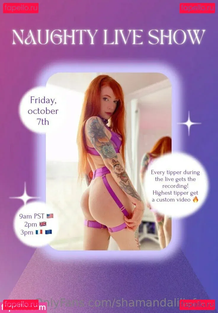 shamandaliliefree Onlyfans Photo Gallery 