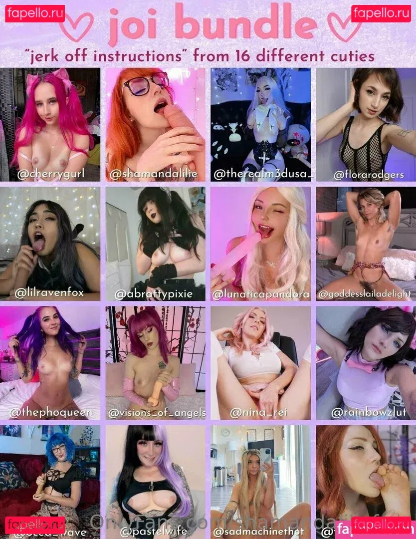 shamandaliliefree Onlyfans Photo Gallery 