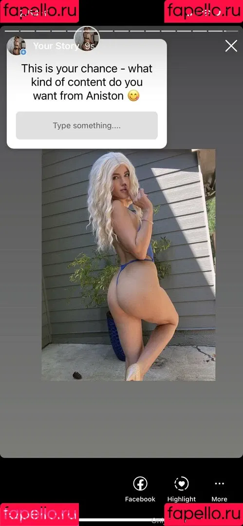 anistonbleu Onlyfans Photo Gallery 