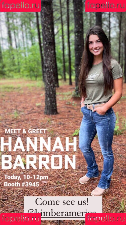 Hannah Barron Onlyfans Photo Gallery 