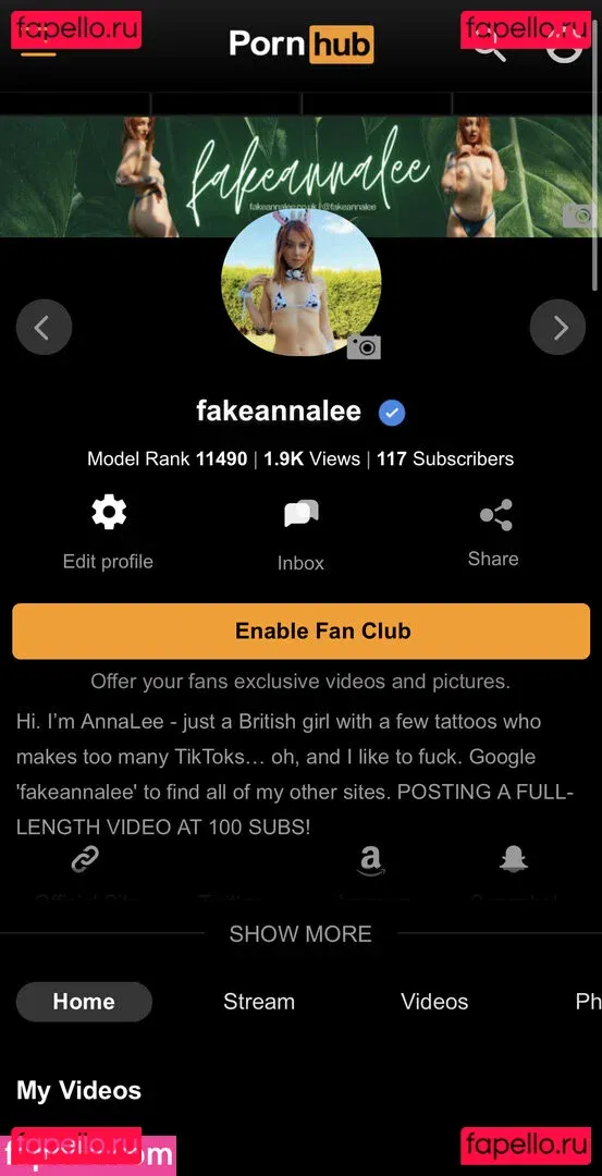 freeannalee Onlyfans Photo Gallery 