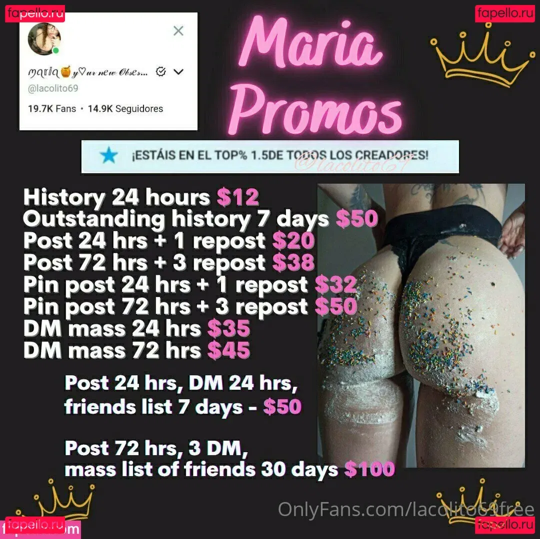 lacolito69free Onlyfans Photo Gallery 