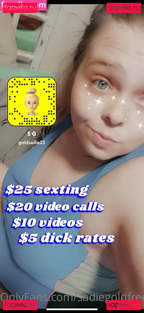 sadiegoldfree Onlyfans Photo Gallery 