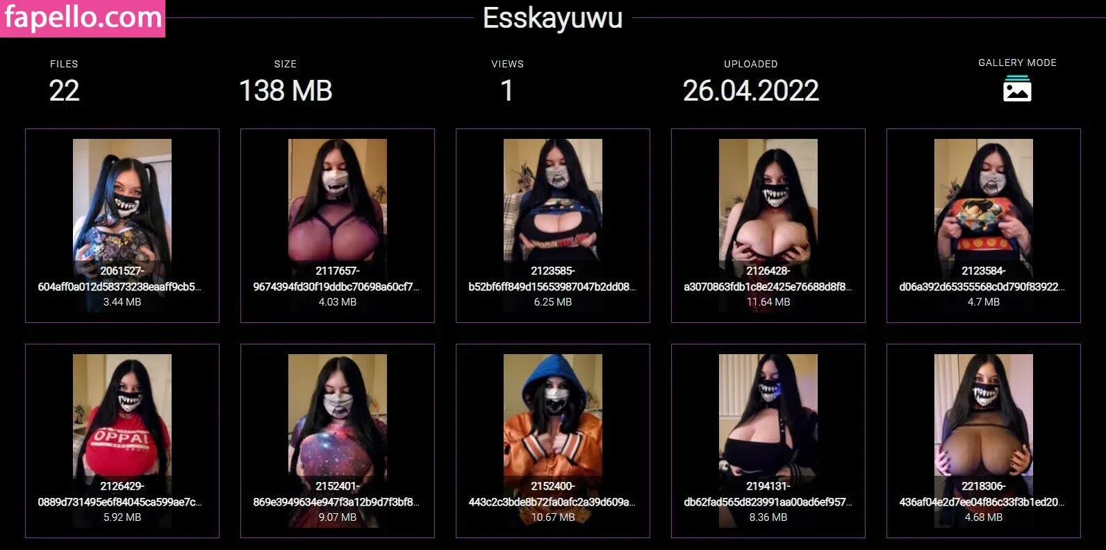 Esskayuwu Onlyfans Photo Gallery 