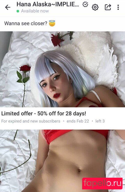 Hana Alaska Nude Onlyfans Photo 40