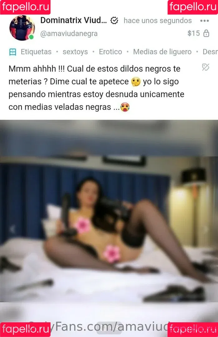 amaviudanegra Onlyfans Photo Gallery 
