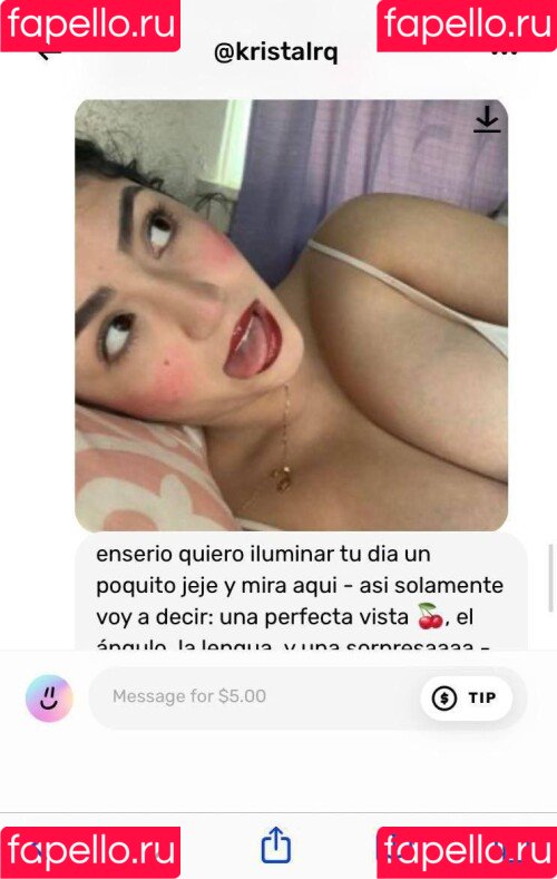 kristalqr Onlyfans Photo Gallery 