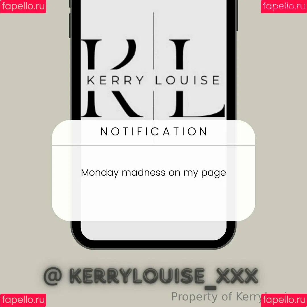 kerrylouise_xxx Onlyfans Photo Gallery 