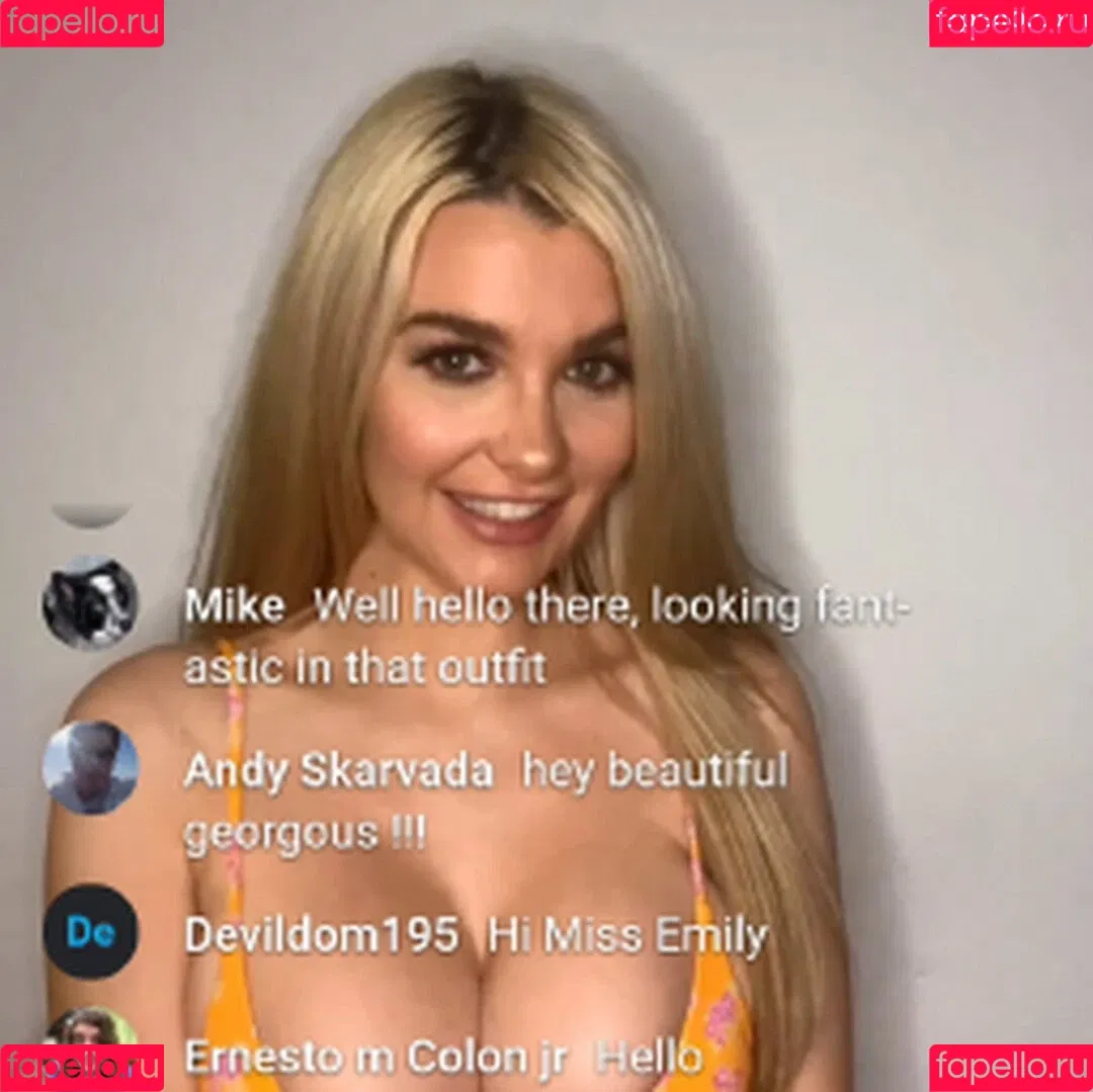 Emily Sears Onlyfans Photo Gallery 