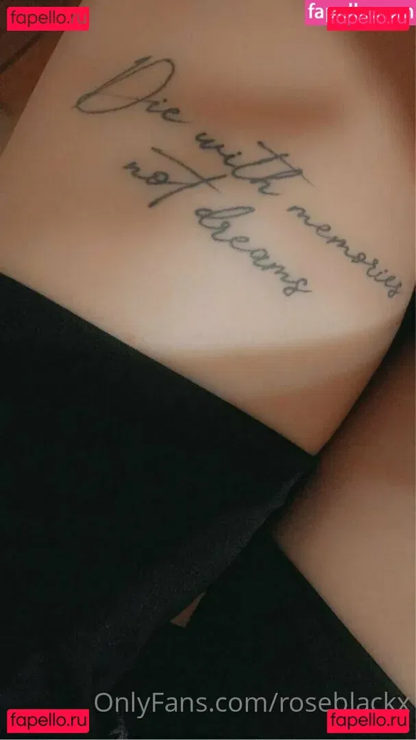 roseblackx Onlyfans Photo Gallery 