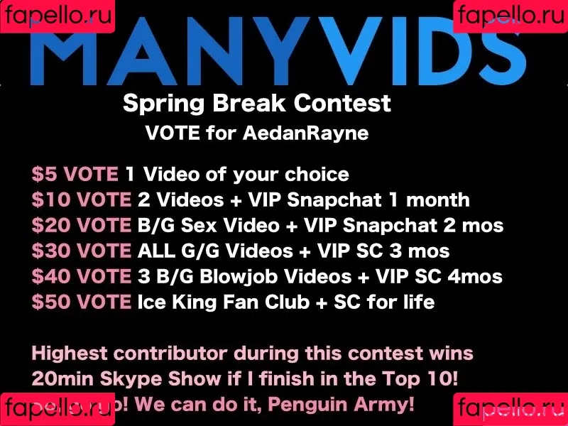 aedanraynevip Onlyfans Photo Gallery 