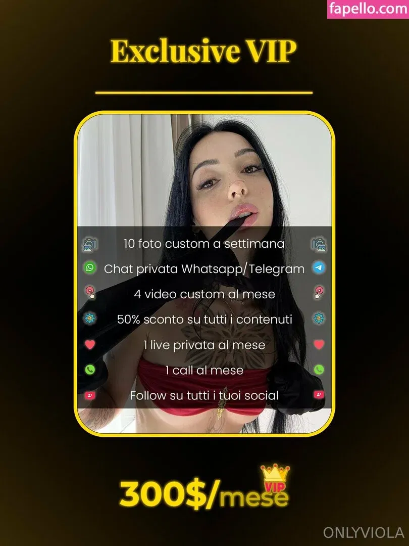 OnlyViola Onlyfans Photo Gallery 