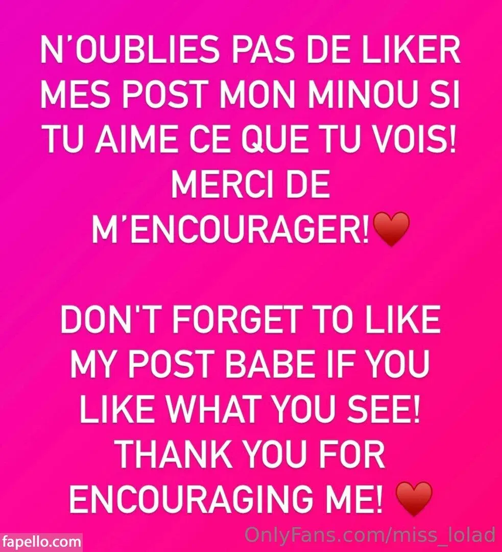 miss_lolad Onlyfans Photo Gallery 