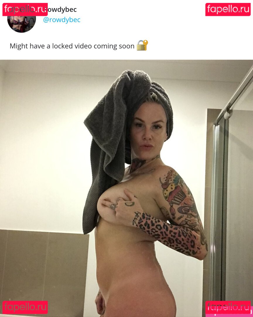 Rowdy Rawlings Nude Onlyfans Photo 9