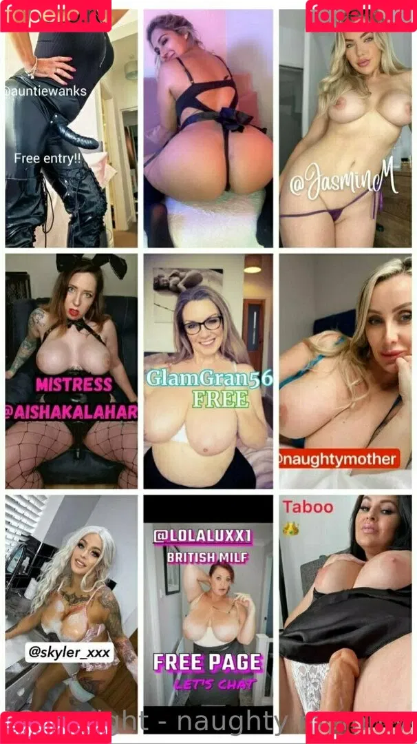 naughtymother Onlyfans Photo Gallery 