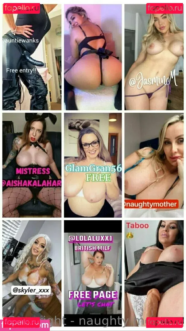 naughtymother Onlyfans Photo Gallery 