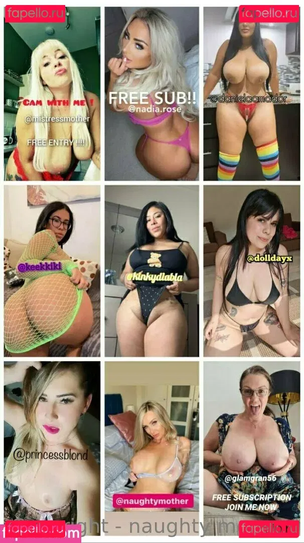 naughtymother Onlyfans Photo Gallery 