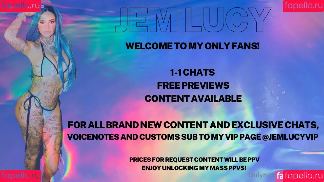 jemlucy Onlyfans Photo Gallery 