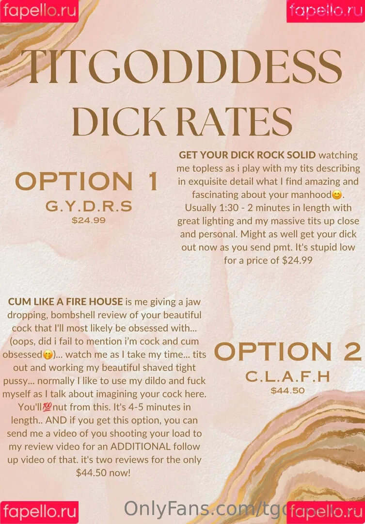 tgodddess Onlyfans Photo Gallery 
