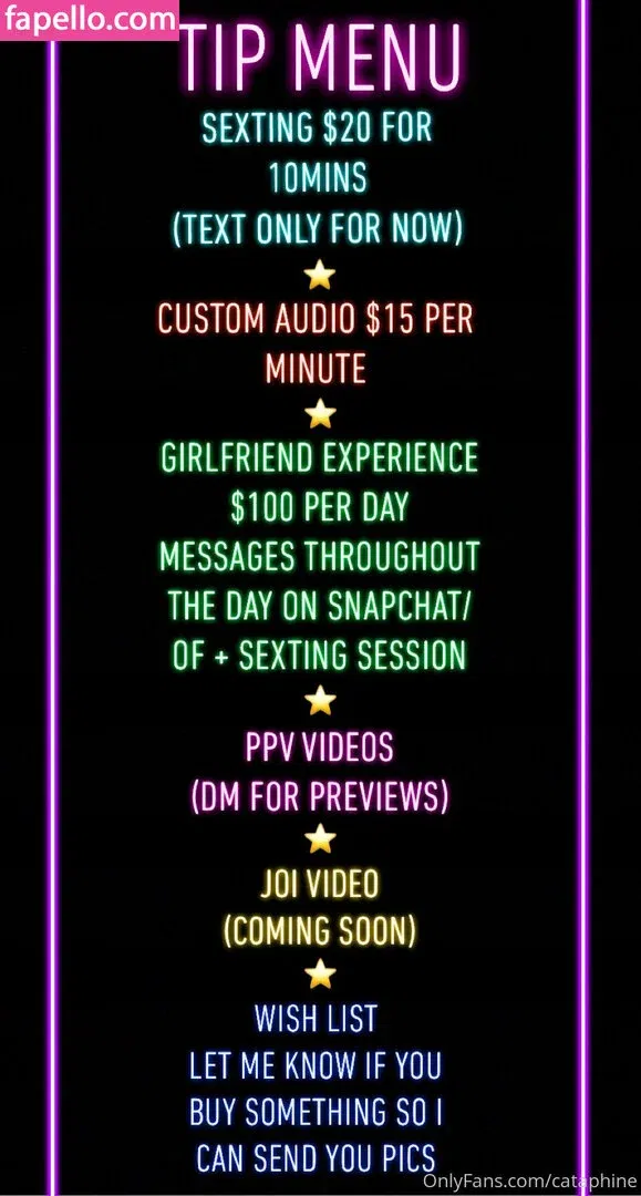 Cataphine Onlyfans Photo Gallery 