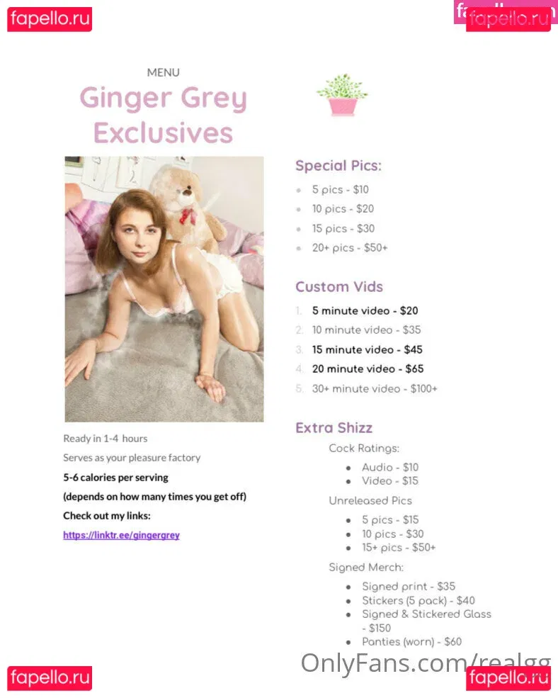 realgg Onlyfans Photo Gallery 